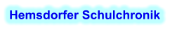 Hemsdorfer Schulchronik